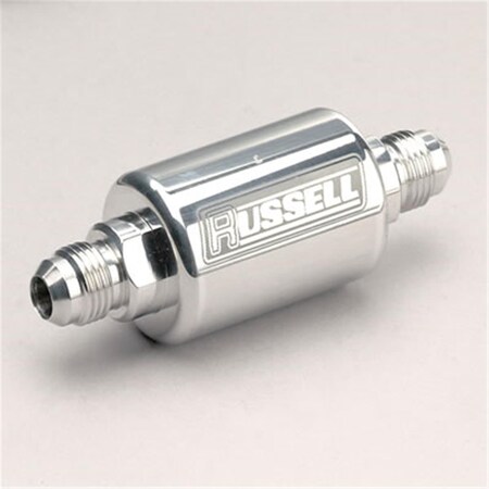 Russell/Edel Competition Fuel Filter - Silver R62-650140